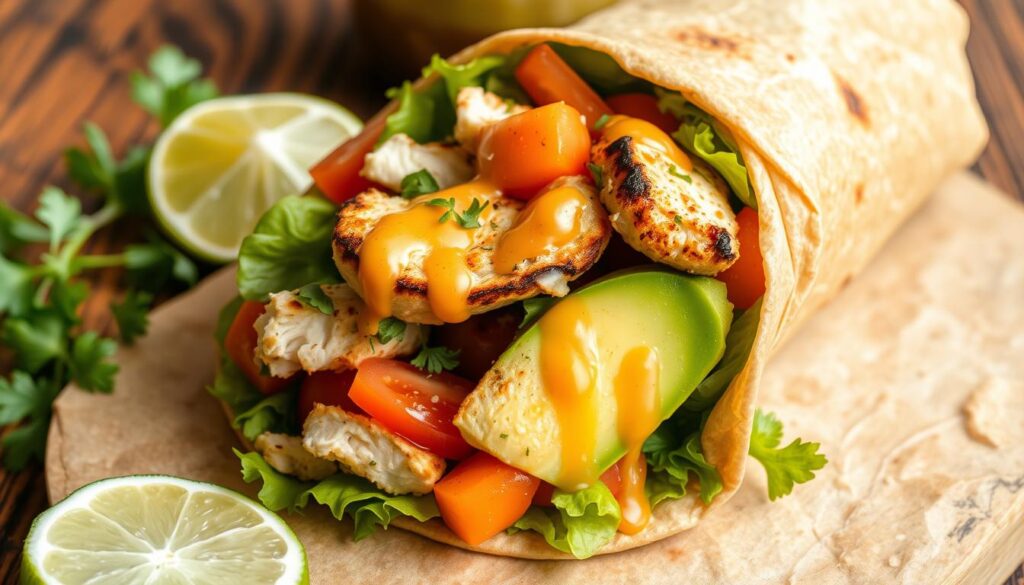 Grilled Chicken Wrap