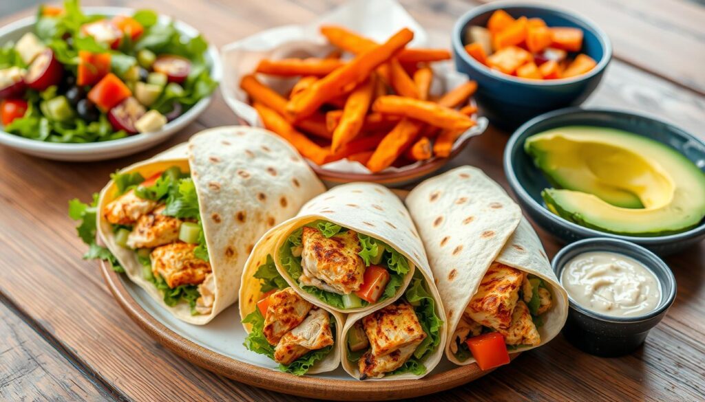 Grilled Chicken Wrap Side Dishes