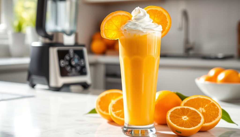 Ninja Creami Orange Julius Milkshake