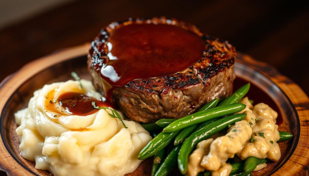 round steak and gravy