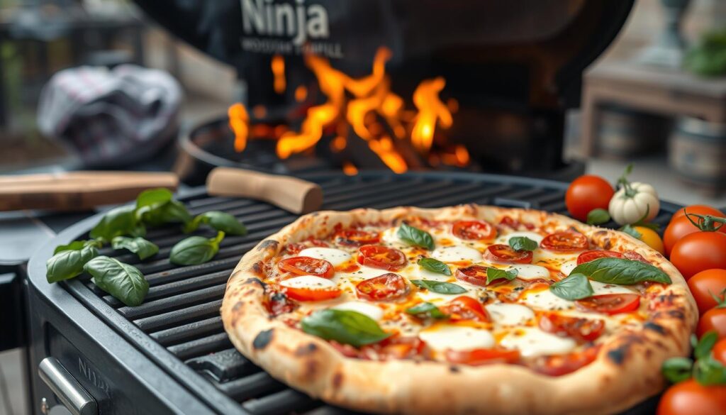 Ninja woodfire grill pizza