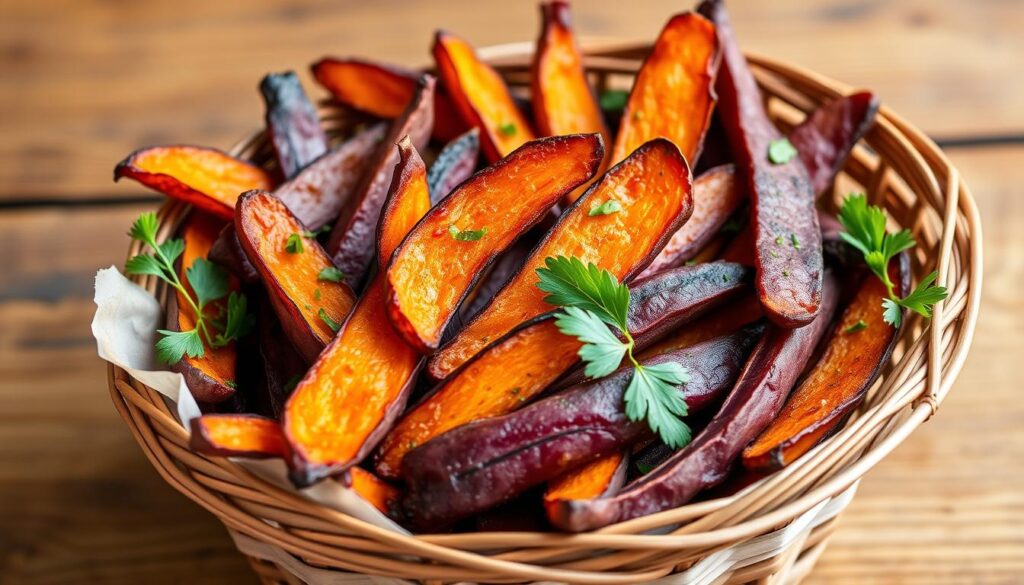 crispy sweet potato fries