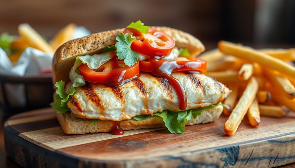 grilled chicken sandwich