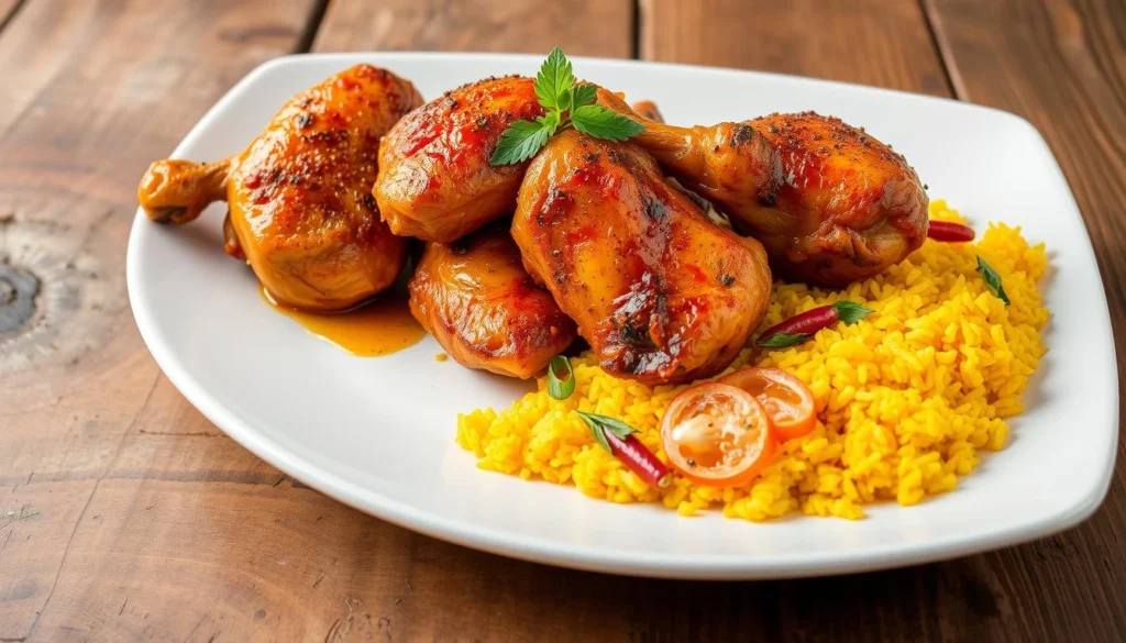 chicken and yellow rice recipe