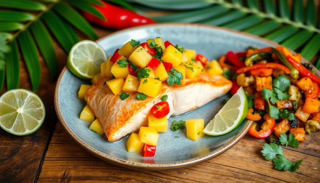 Pineapple Chili Salmon Recipe