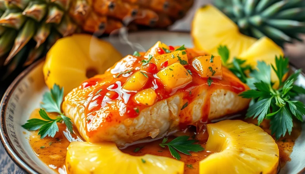 Pineapple Chili Salmon Recipe