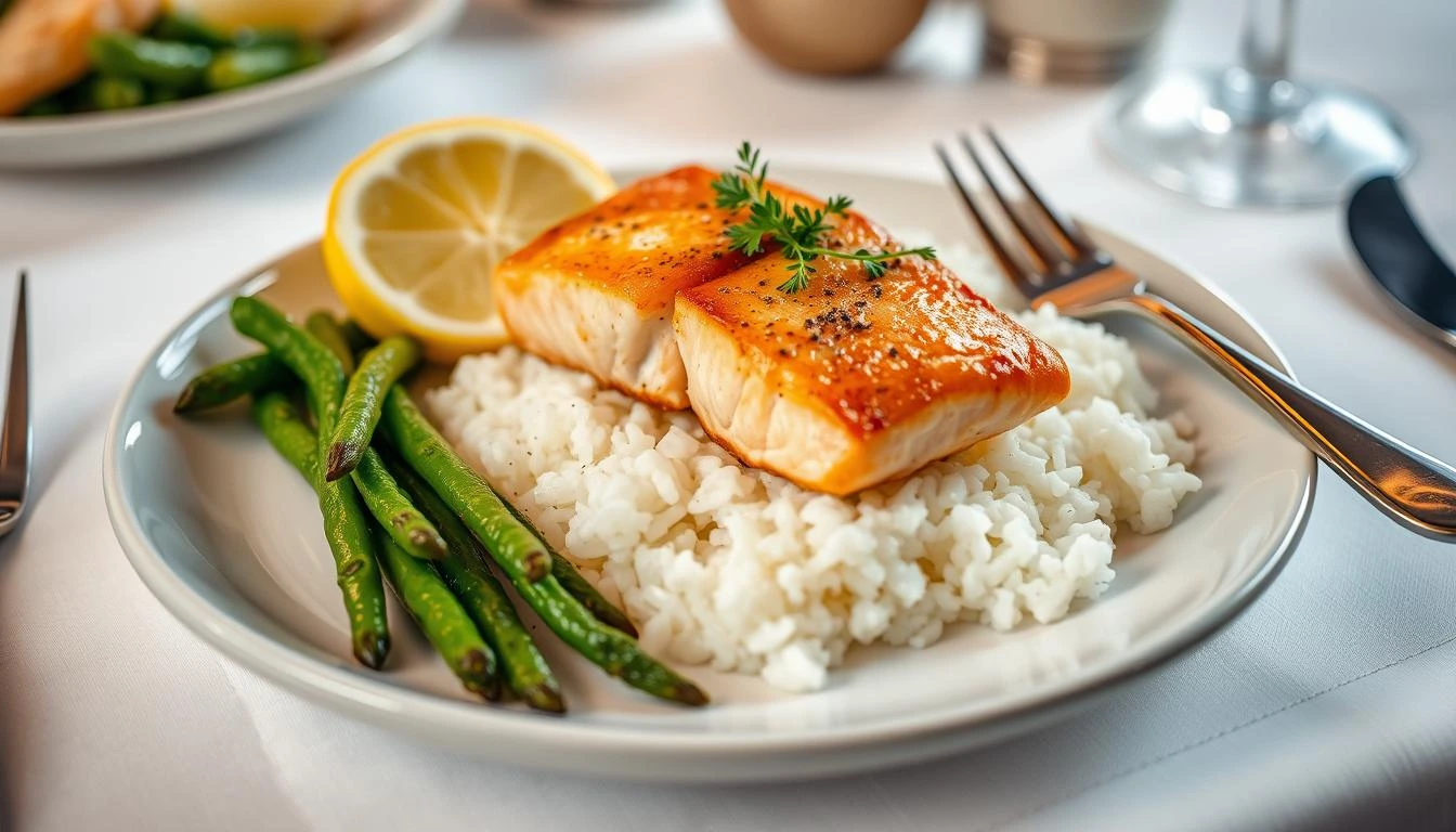 Salmon and Rice Recipe