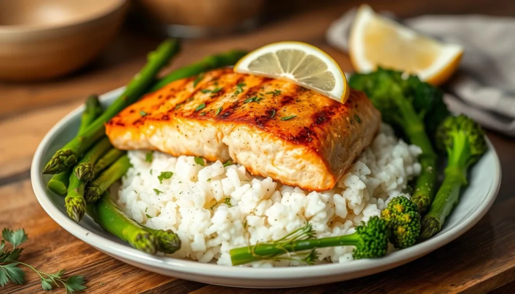 Salmon and Rice Recipe