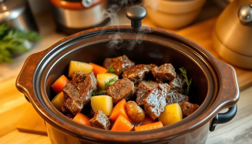 Easy Crockpot Steak and Potatoes recipe