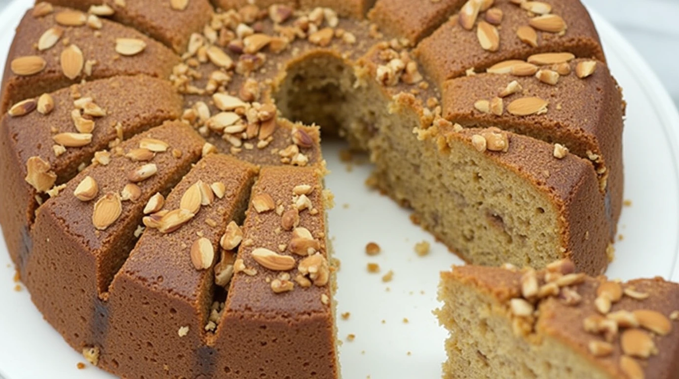 Almond Nut Cake Recipe