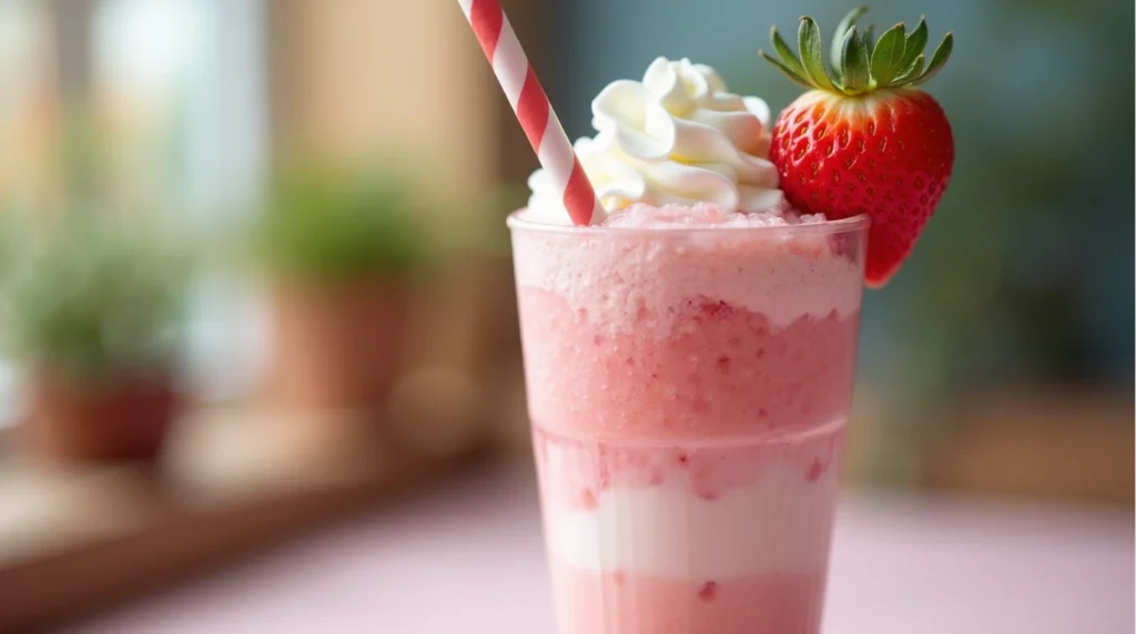 Ninja Slushi Strawberry Milkshake Recipe