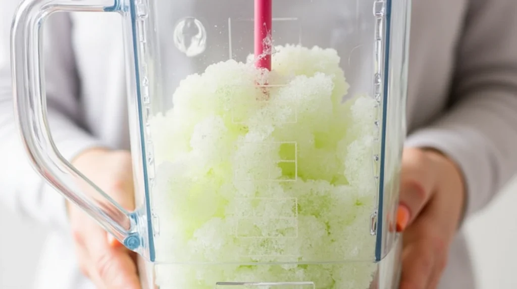 how to make a slush in a blender