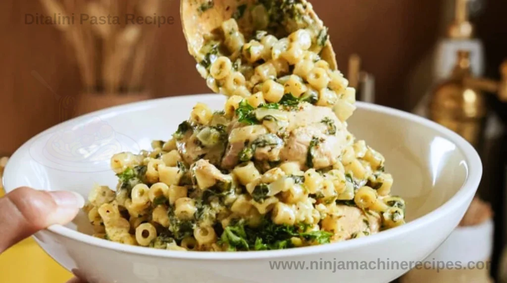 Ditalini pasta recipe creamy